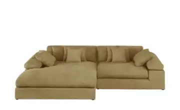 smart Ecksofa Lianea links Grün Boucléstoff