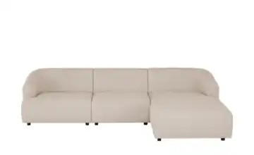 Ecksofa Farina rechts Hellbeige
