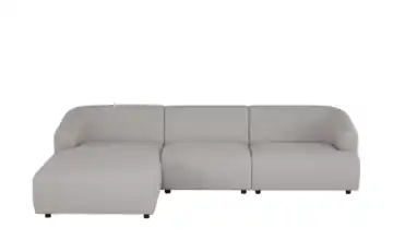 Ecksofa Farina links Grau