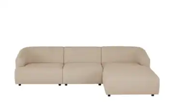 Ecksofa Farina rechts Beige