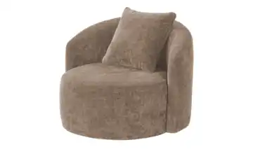 Drehsessel Alis Flachgewebe Beige