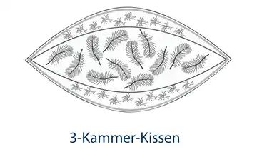 Billerbeck 3-Kammer-Kopfkissen Belja