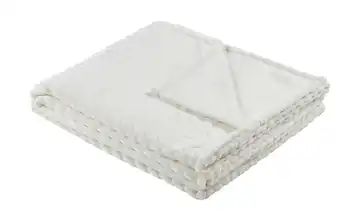 LAVIDA Fleecedecke Zopf