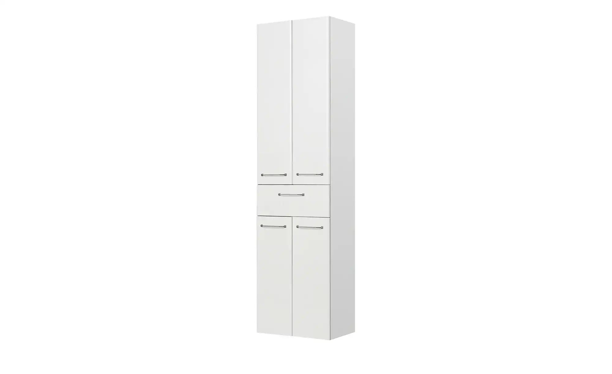 Hochschrank Onda, breit 4 Türen, Weiß