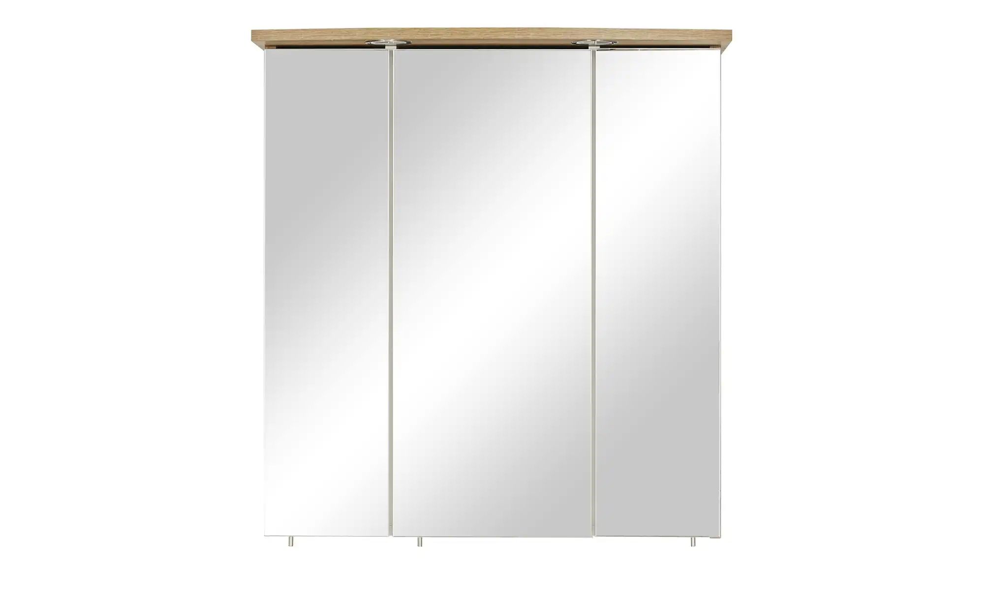 Pelipal Spiegelschrank Riviera Eiche quer Nachbildung 65 cm mit Softclose T günstig online kaufen