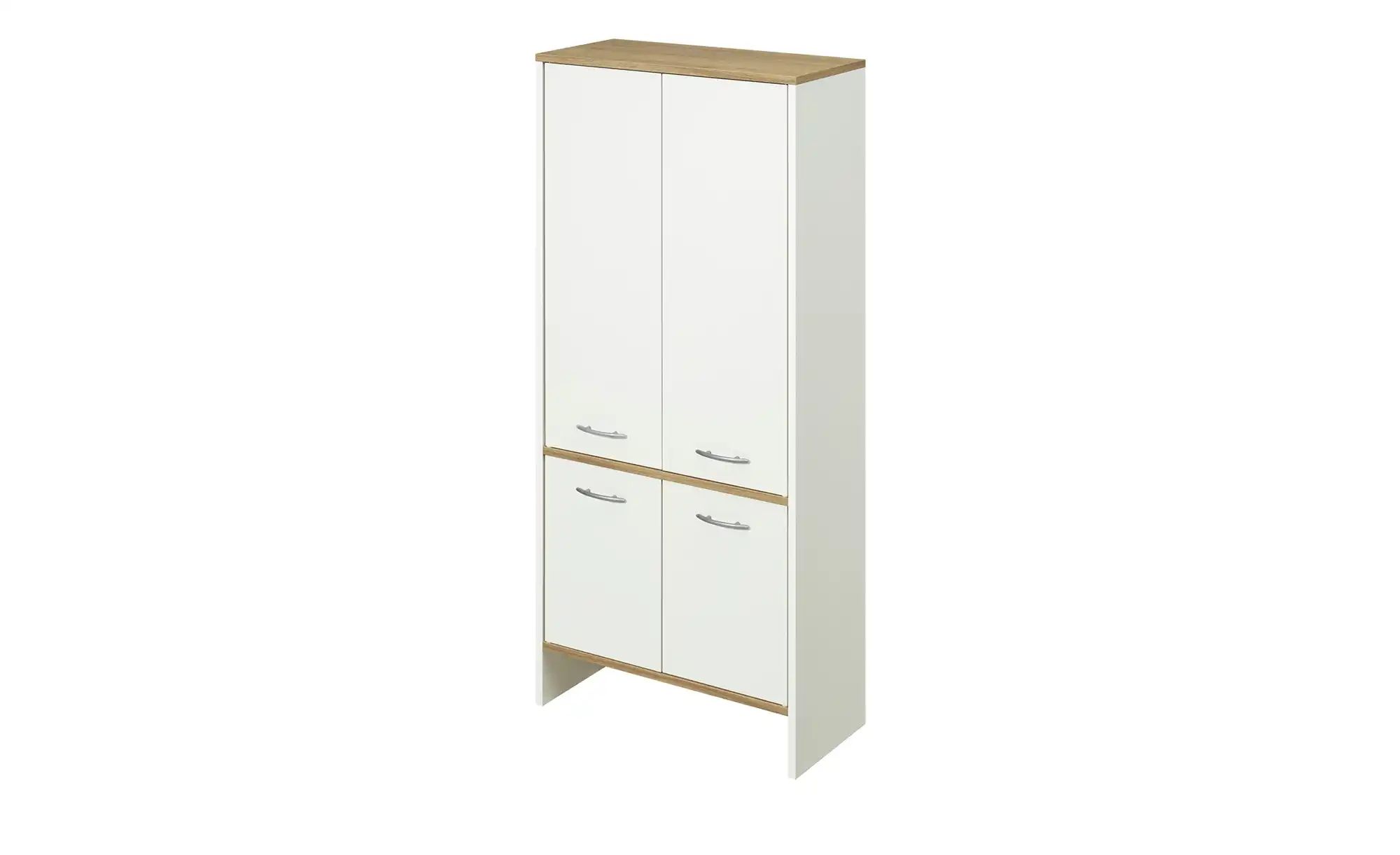 Midischrank  Stechlinsee ¦ weiß ¦ Maße (cm): B: 62 H: 136 T: 28.0 Schränke günstig online kaufen
