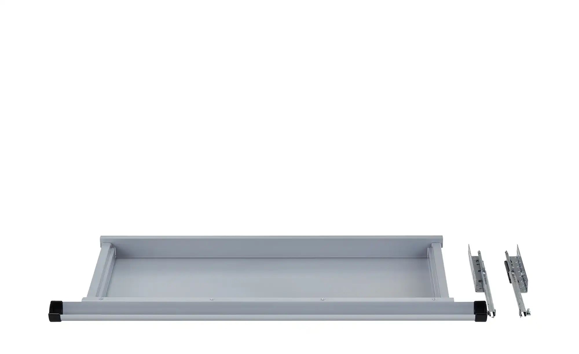 PAIDI Schubkasten "Unterbau aus Metall" B/H/T ca. 78x4x38cm, Silberfarbig günstig online kaufen