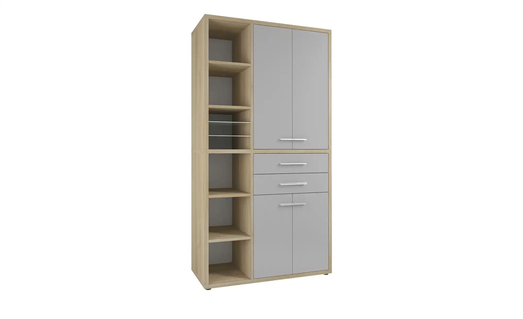 Büroschrank  Sieg ¦ holzfarben ¦ Maße (cm): B: 117,3 H: 216,4 T: 40 Schränke > Aktenschränke - Höffner