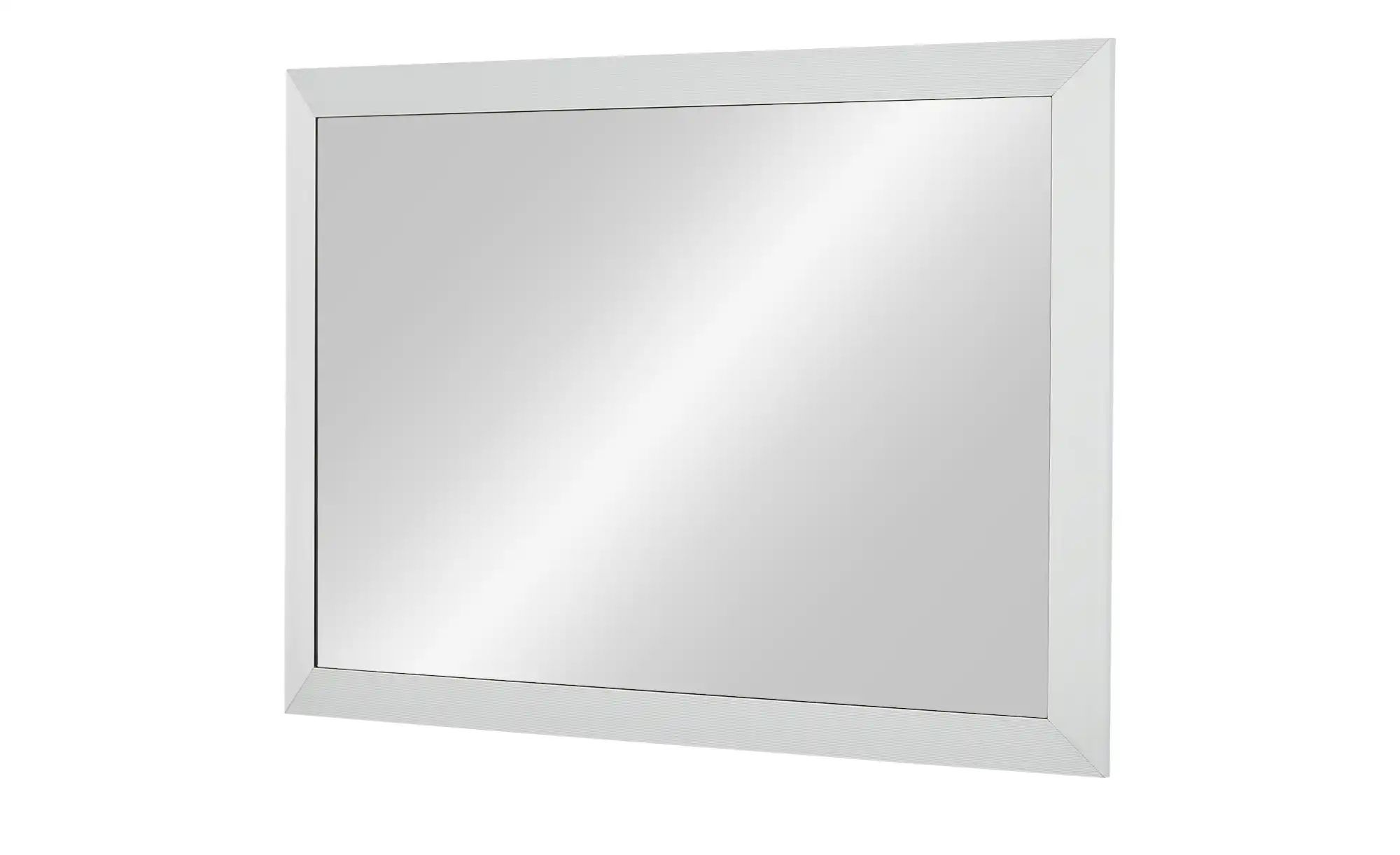 Wohnwert Spiegel 96 x 67 cm Intro ¦ silber ¦ Glas,Aluminium,Holzwerkstoff ¦ günstig online kaufen