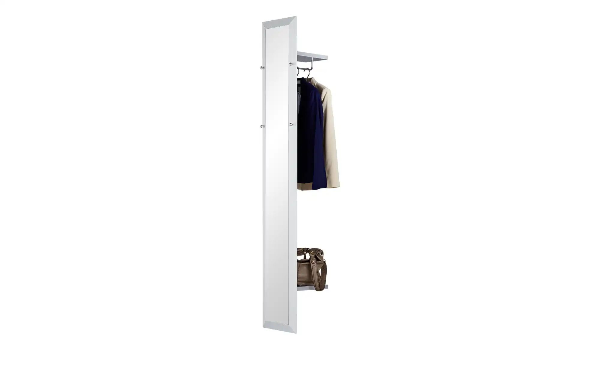 Wohnwert Spiegelgarderobe  Intro ¦ silber ¦ Spanplatte,Glas ¦ Maße (cm): B: günstig online kaufen