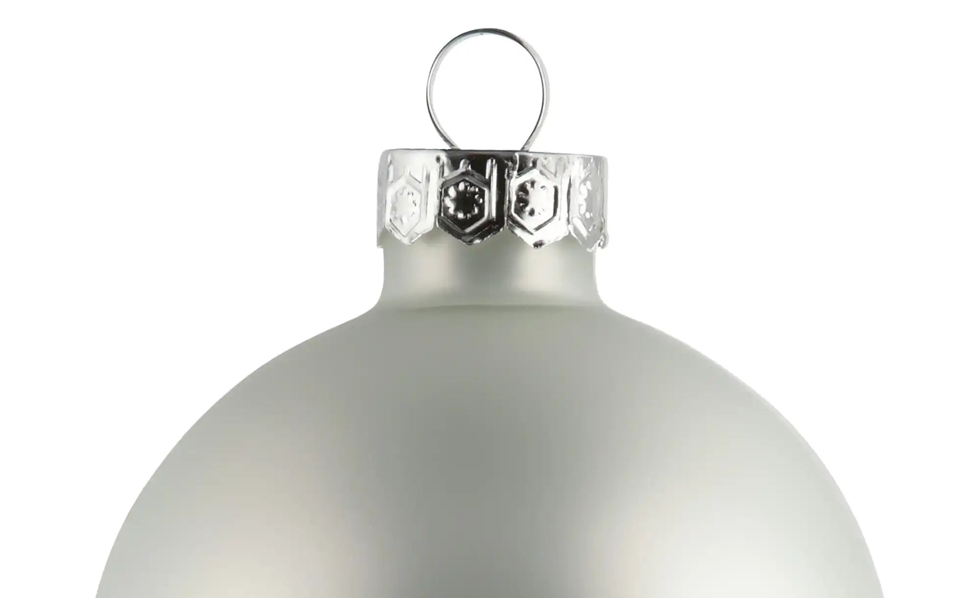 Thumbnail - HOME STORY Weihnachtsbaumkugel 10er-Set ¦ weiß ¦ Glas,Aluminium Ø: 6 Weihnachten - Höffner