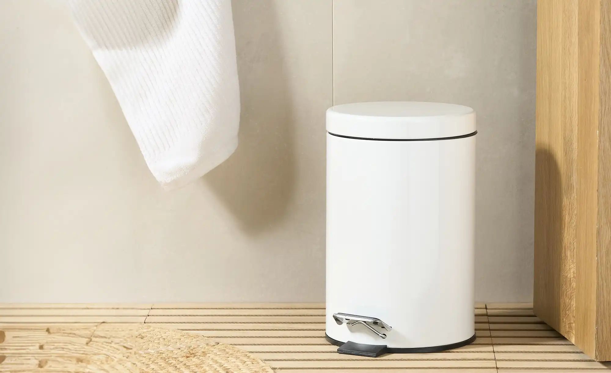 KHG Kosmetikeimer 3 l   ¦ weiß ¦ Maße (cm): H: 26  Ø: 16.8 Küchenzubehör & günstig online kaufen