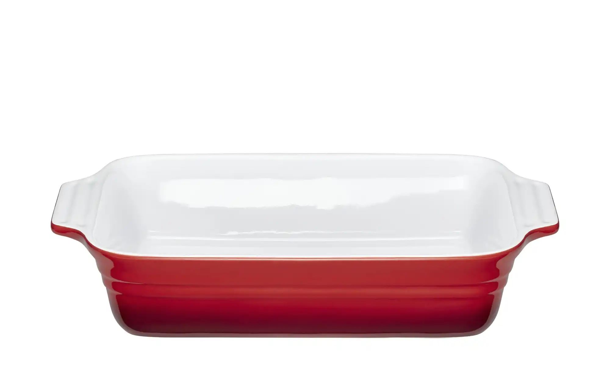 KHG Auflaufform   ¦ rot ¦ Steinzeug/Steingut ¦ Maße (cm): B: 23 H: 8 Küchen günstig online kaufen