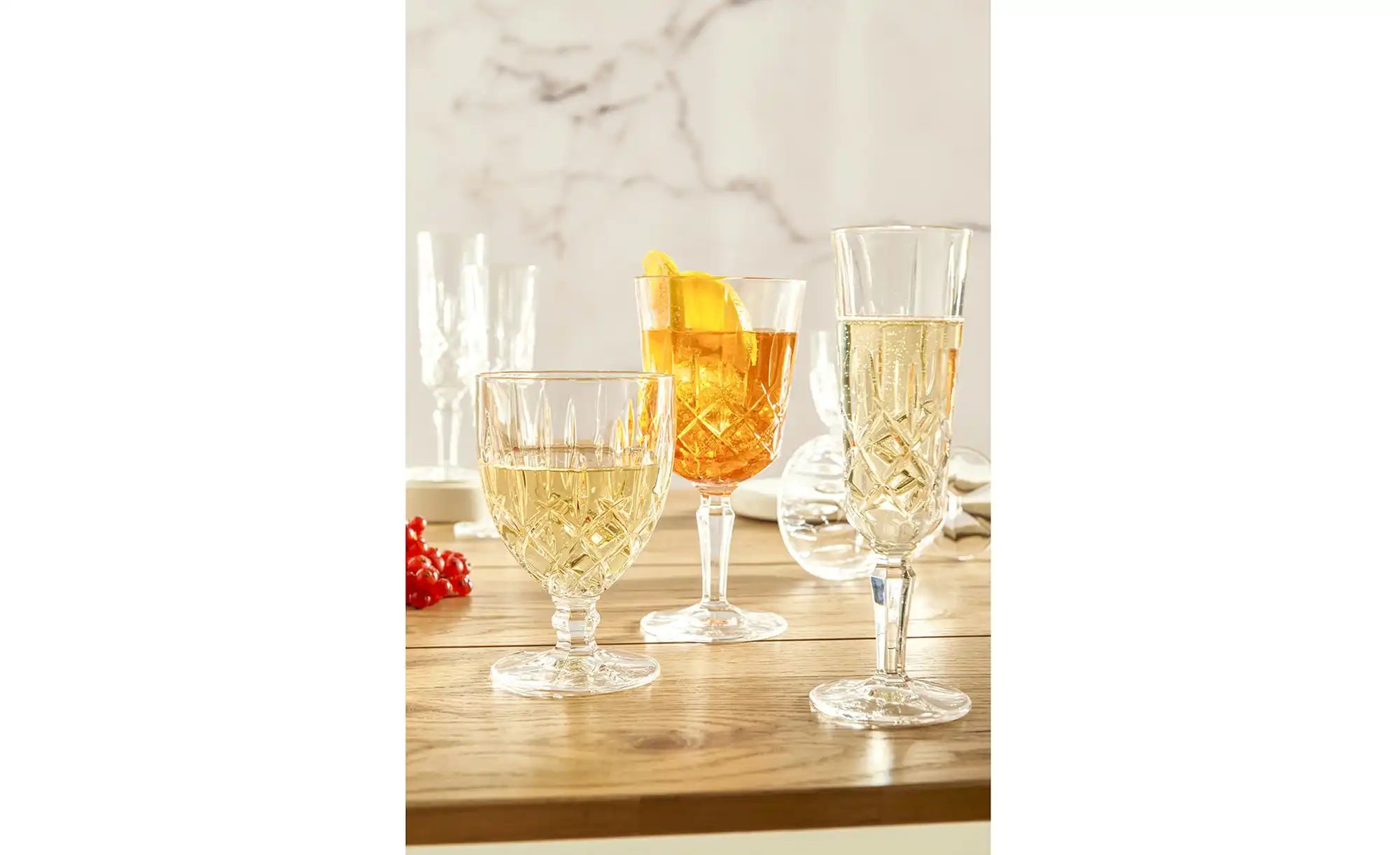 Nachtmann Kelchglas  4er-Set  Noblesse ¦ transparent/klar ¦ Glas ¦ Maße (cm günstig online kaufen