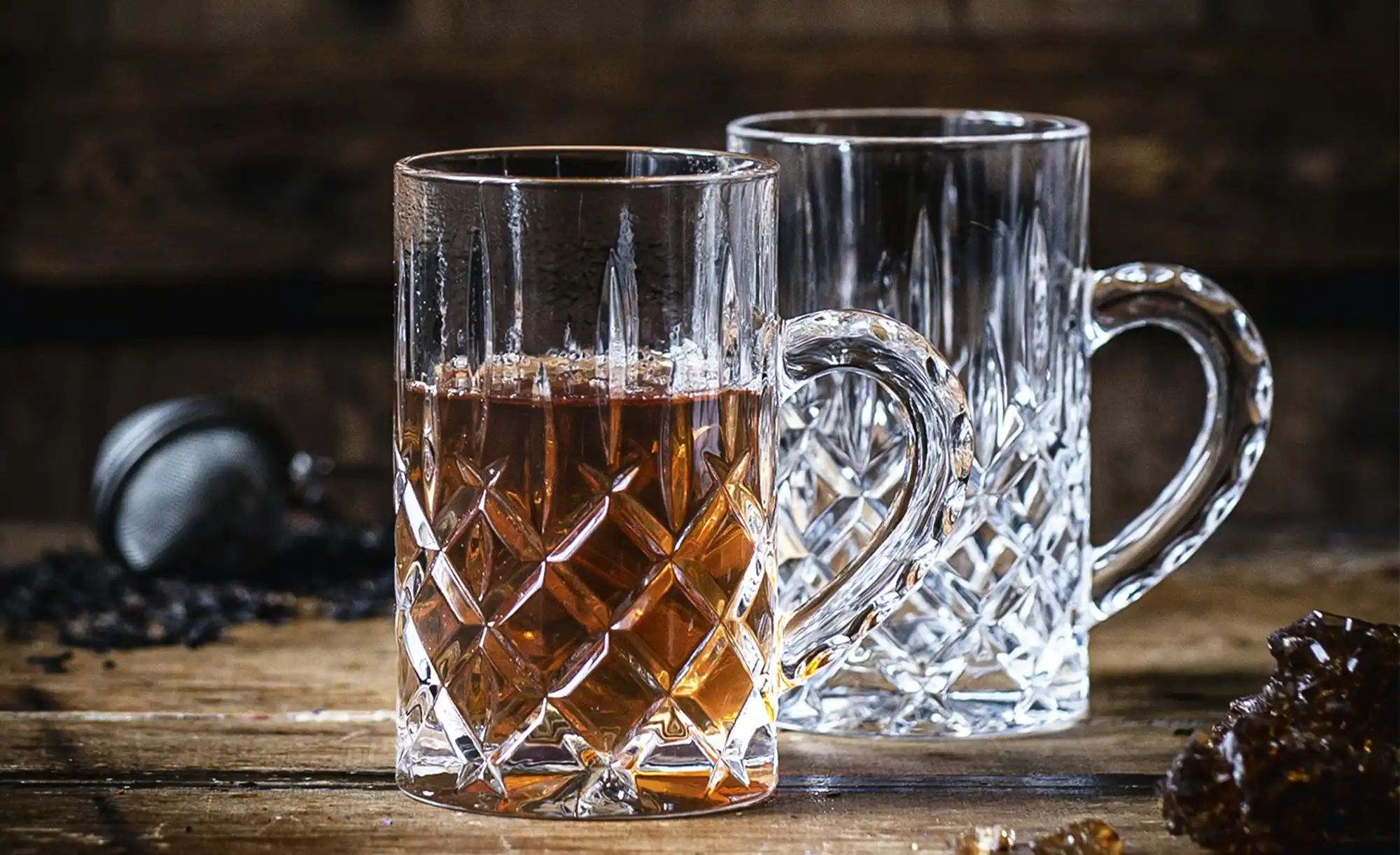 Nachtmann Teeglas 2er Set Noblesse ¦ transparent/klar ¦ Glas ¦ Maße (cm): B günstig online kaufen