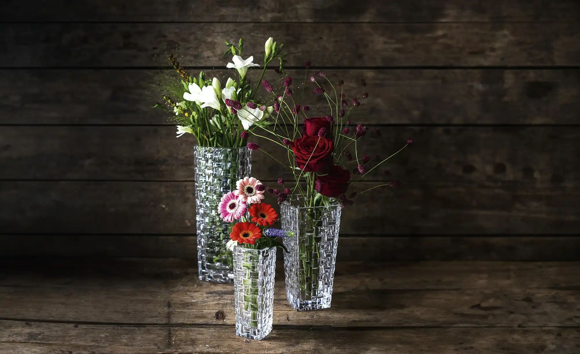 Nachtmann Vase  Bossa Nova ¦ transparent/klar ¦ Glas ¦ Maße (cm): H: 16  Ø: günstig online kaufen