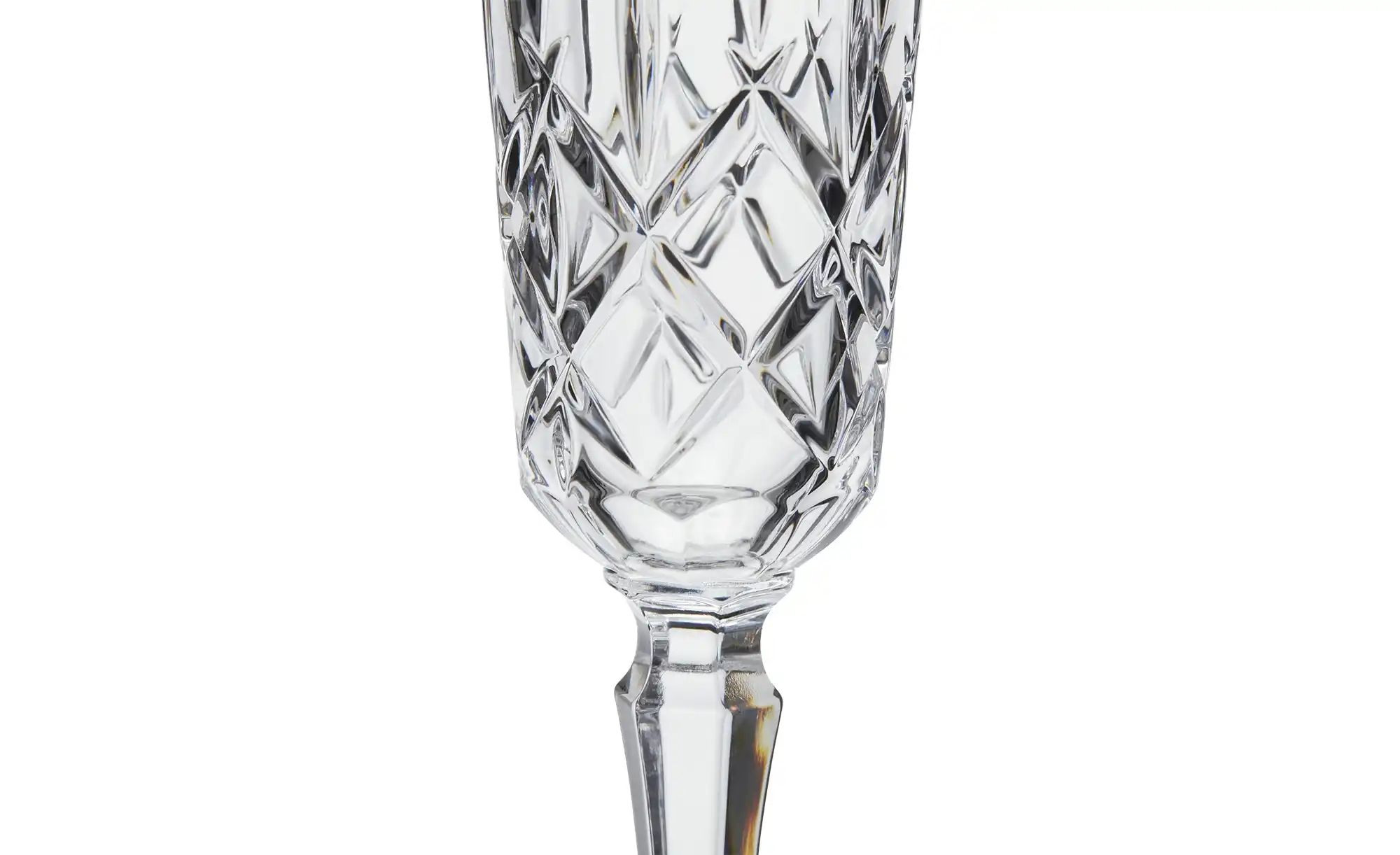 Nachtmann Champagnerglas  4er-Set  Noblesse ¦ transparent/klar ¦ Glas ¦ Maß günstig online kaufen