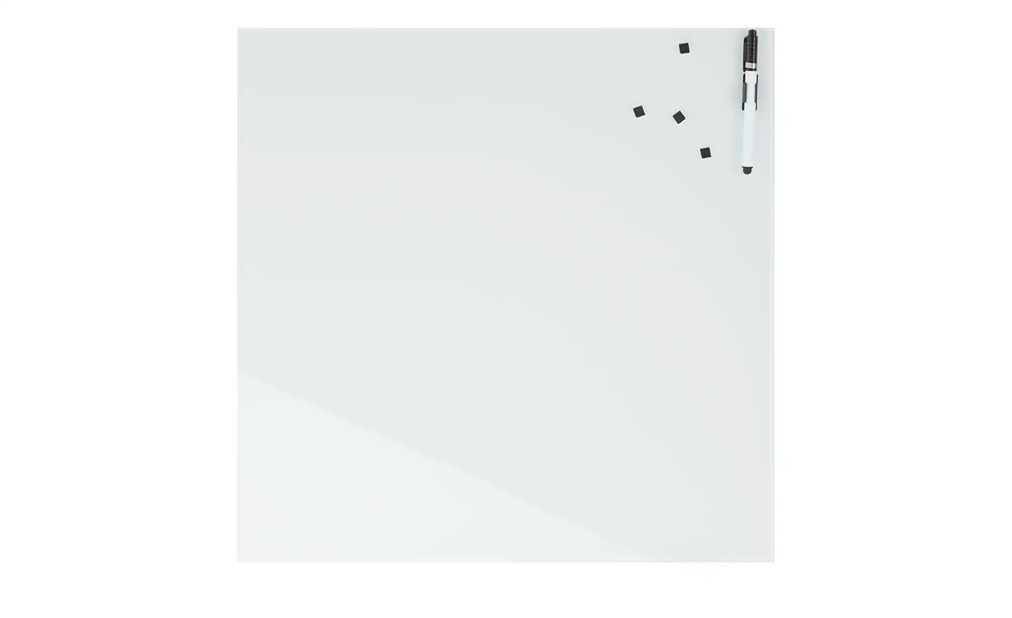 Memoboard 50x50 cm  Weiß ¦ grau ¦ Maße (cm): B: 50 H: 50 Accessoires > Bild günstig online kaufen