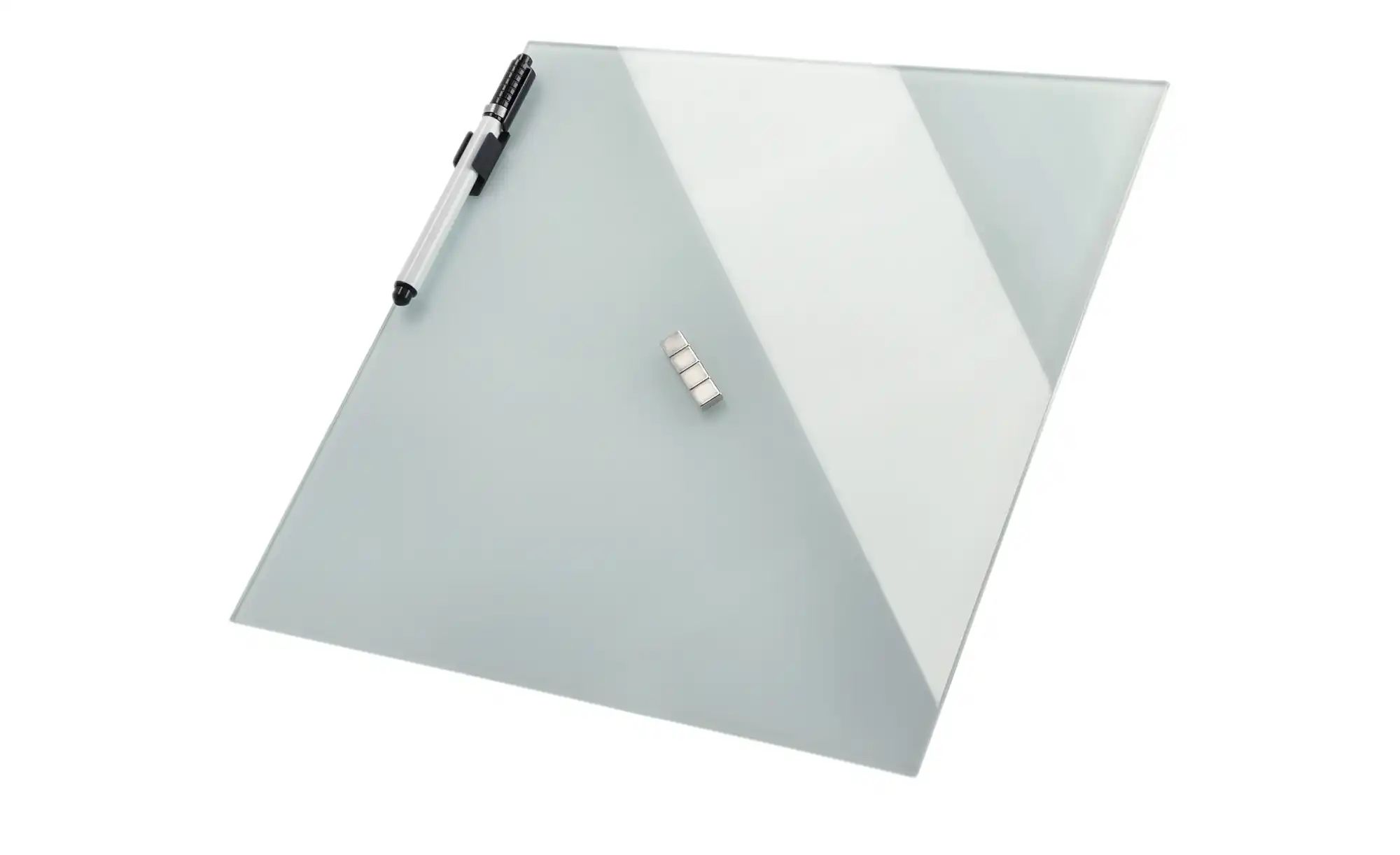 Memoboard 30x30 cm  Weiß ¦ weiß ¦ Maße (cm): B: 30 H: 30 Accessoires > Bild günstig online kaufen