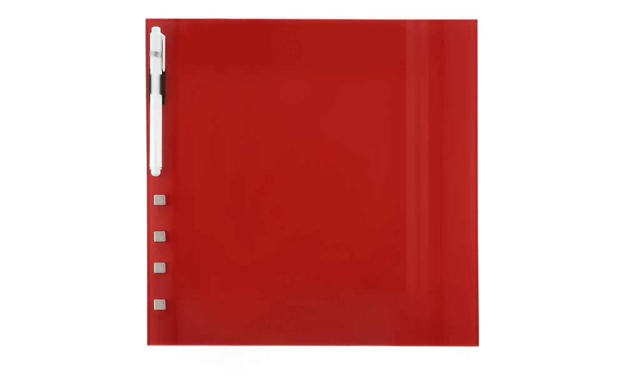 Memoboard 30x30 cm  Rot ¦ rot ¦ Maße (cm): B: 30 H: 30 Accessoires > Bilder günstig online kaufen