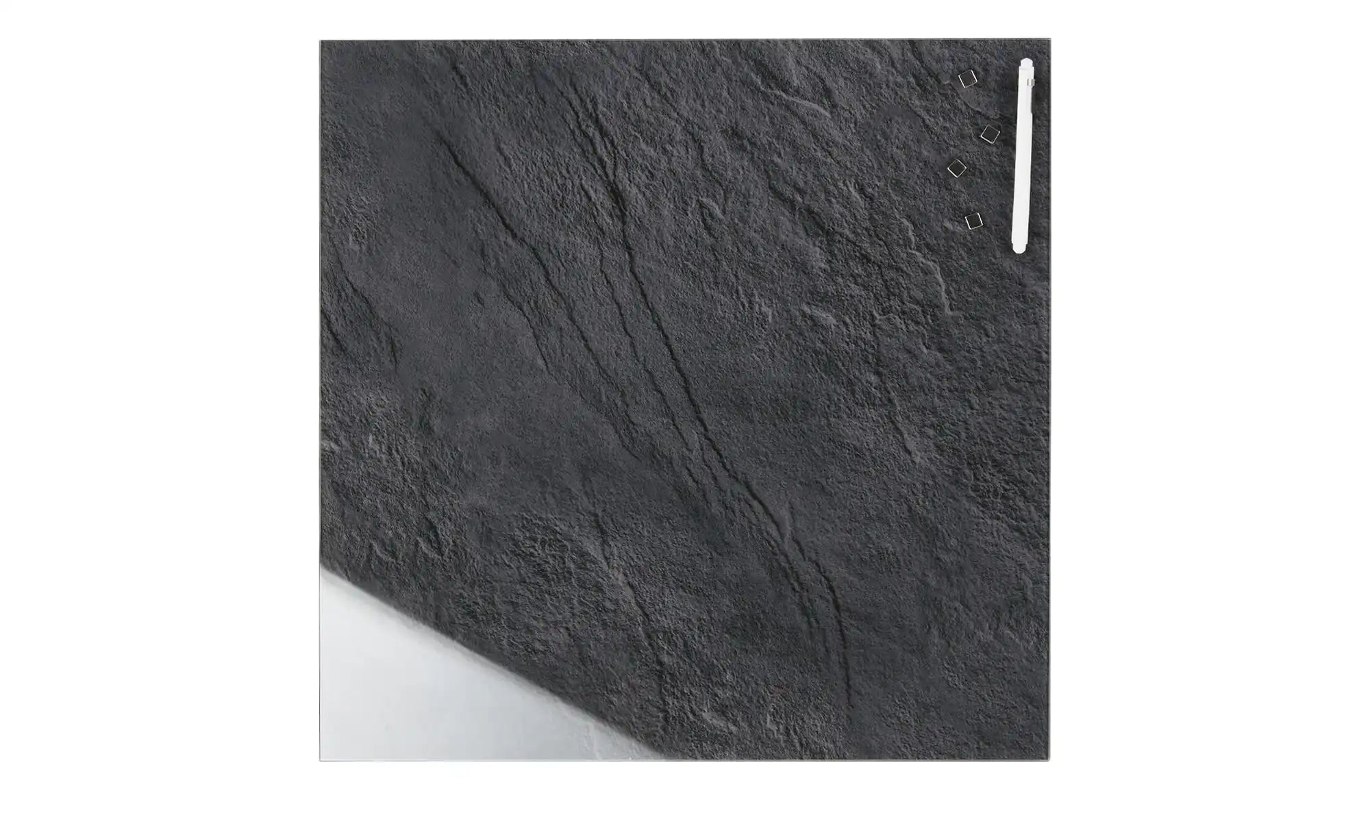 Memoboard 50x50 cm  Schiefer ¦ grau ¦ Maße (cm): B: 50 H: 50 Accessoires > günstig online kaufen