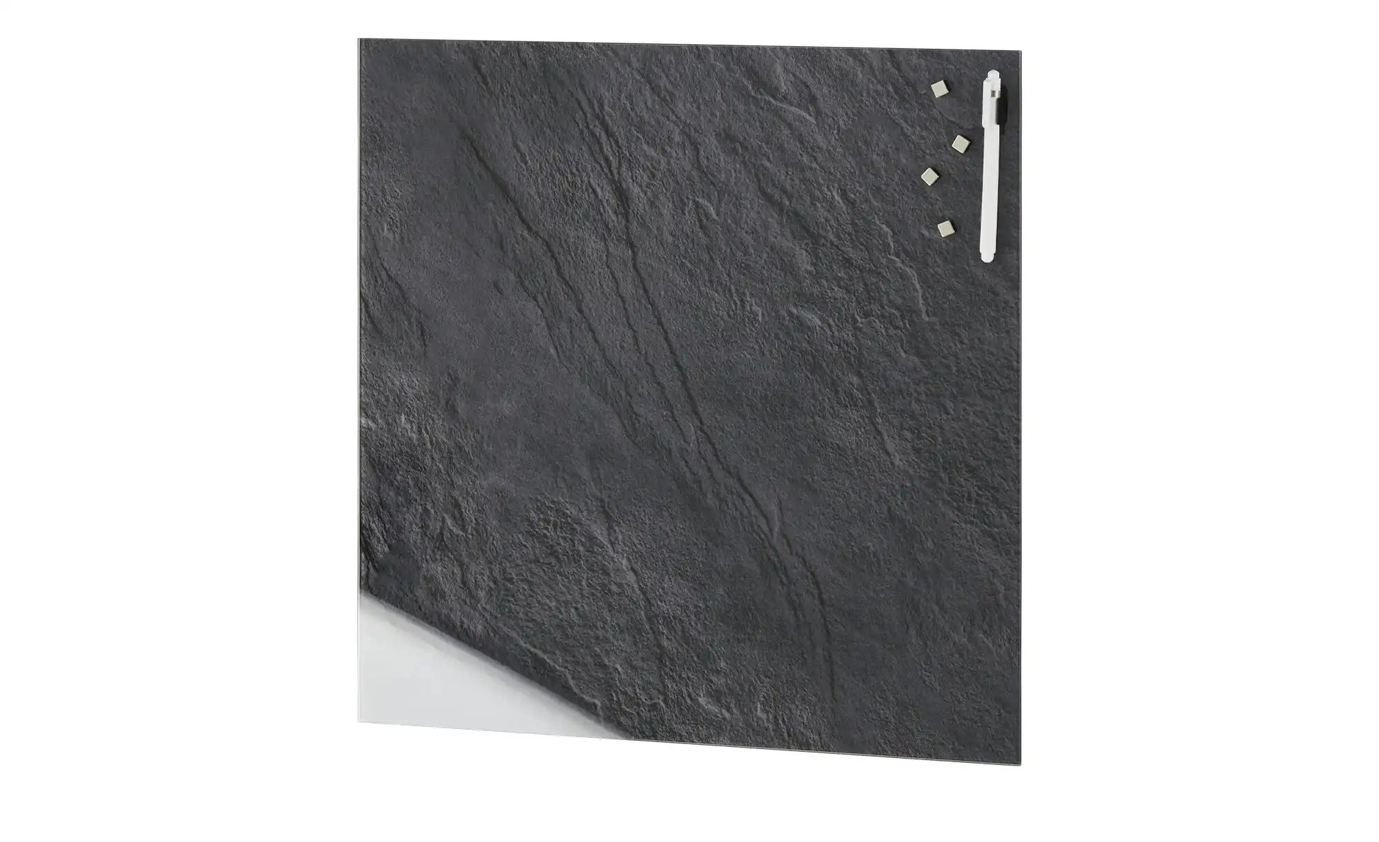 Memoboard 50x50 cm  Schiefer ¦ grau ¦ Maße (cm): B: 50 H: 50 Accessoires > günstig online kaufen