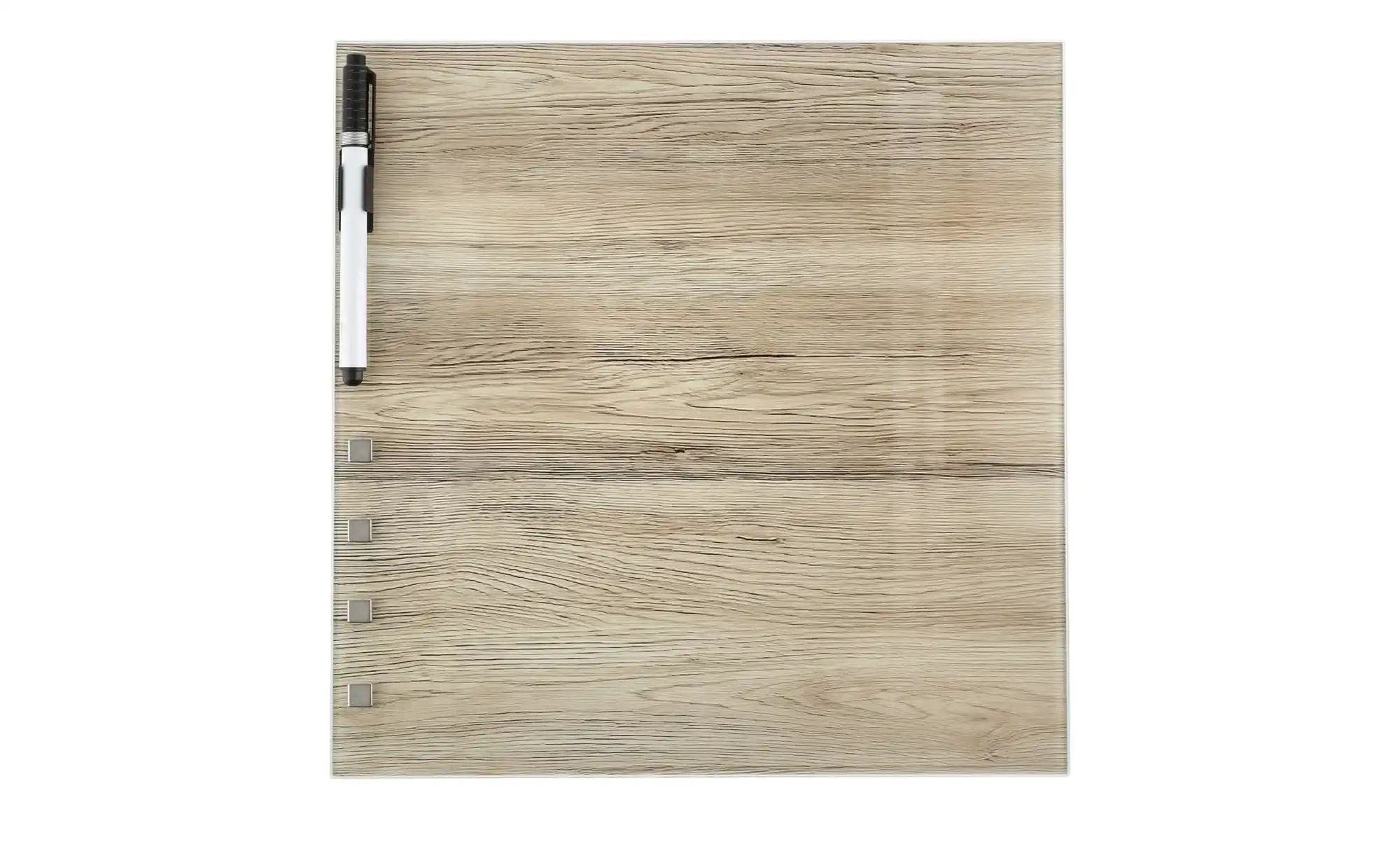 Memoboard 30x30 cm  Wood (Braun) ¦ braun ¦ Maße (cm): B: 30 H: 30 Accessoir günstig online kaufen