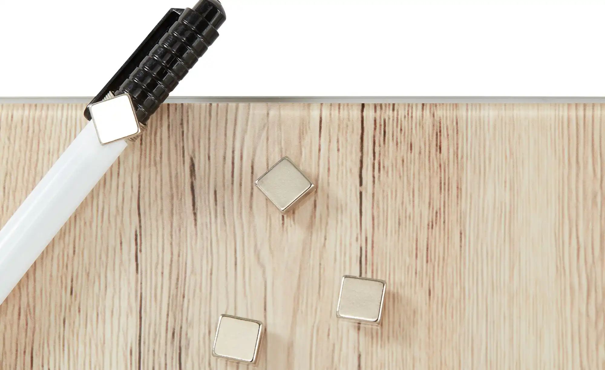 Memoboard 30x80 cm  wood braun ¦ grau ¦ Maße (cm): B: 30 H: 80 Accessoires günstig online kaufen