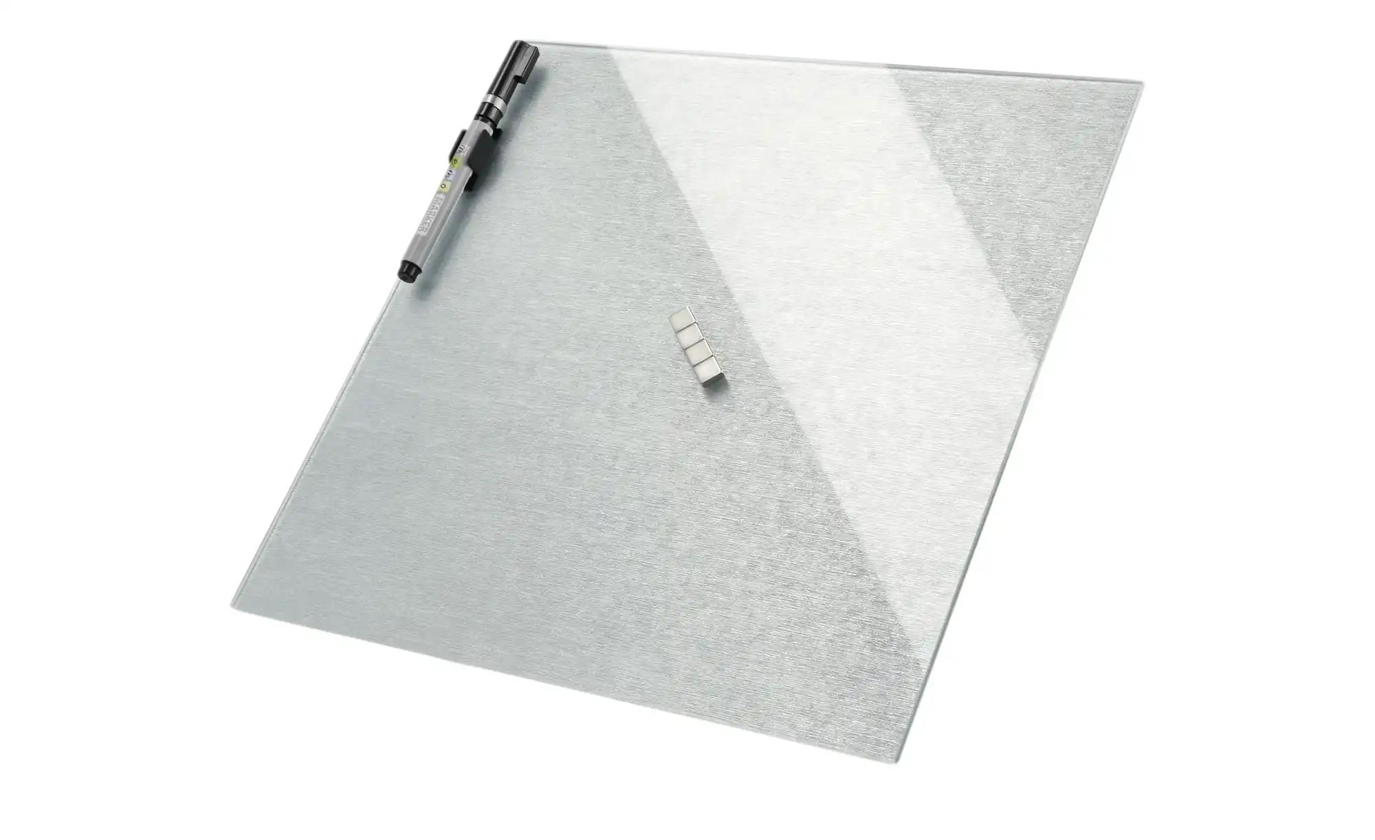 Memoboard 30x30 cm  Silber ¦ silber ¦ Maße (cm): B: 30 H: 30 Accessoires > günstig online kaufen