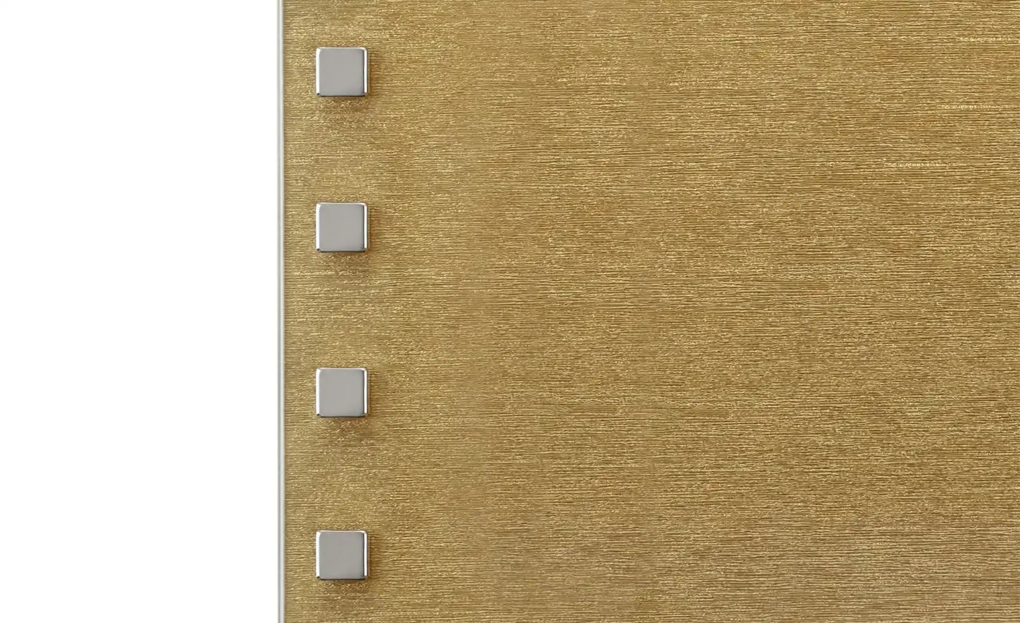 Memoboard 30x30 cm  Gold ¦ gold ¦ Maße (cm): B: 30 H: 30 Accessoires > Bild günstig online kaufen