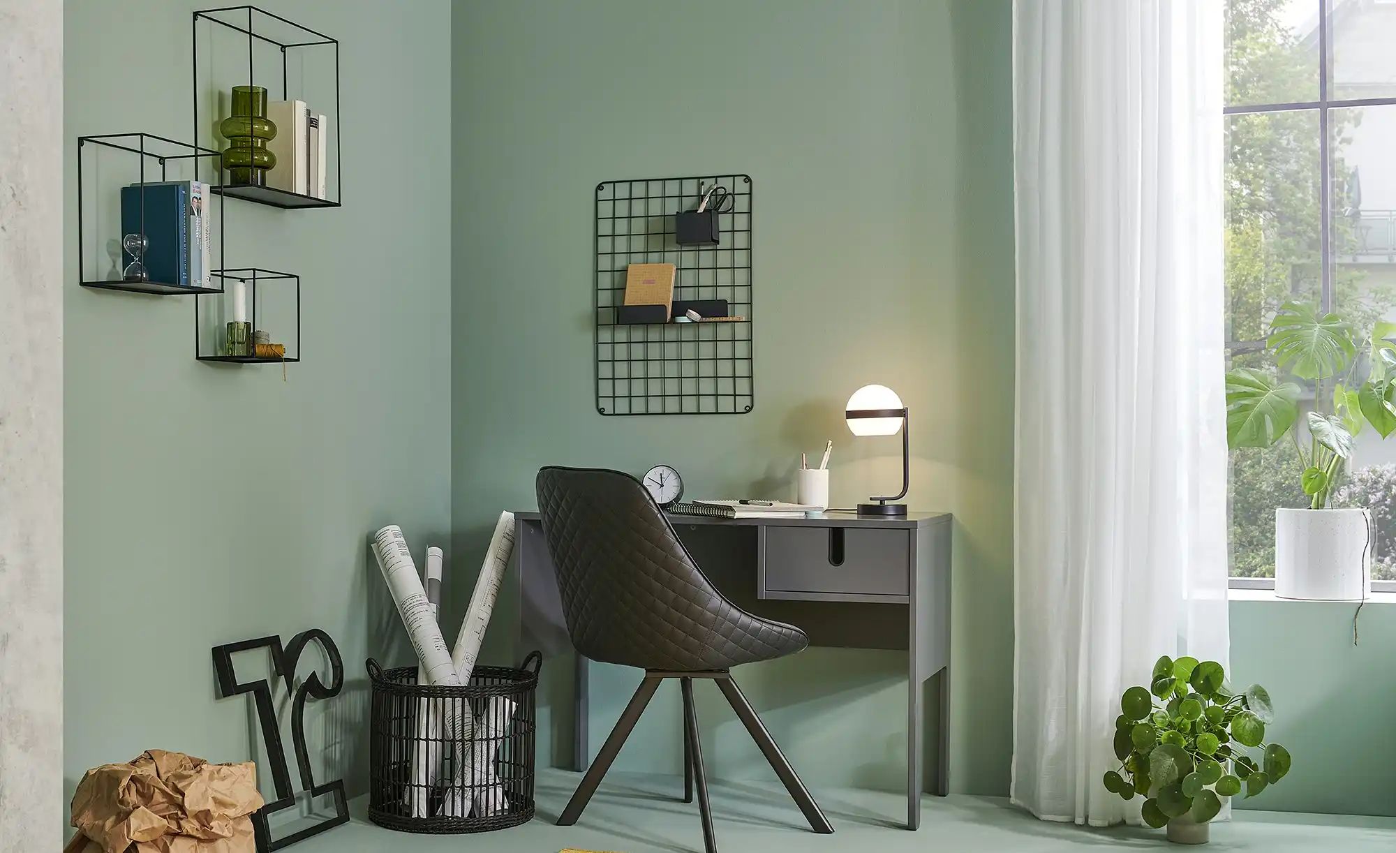 Thumbnail - Organizer Toppo ¦ grau ¦ Maße (cm): B: 66 H: 46 T: 9.0 Regale > Wandregale - Höffner