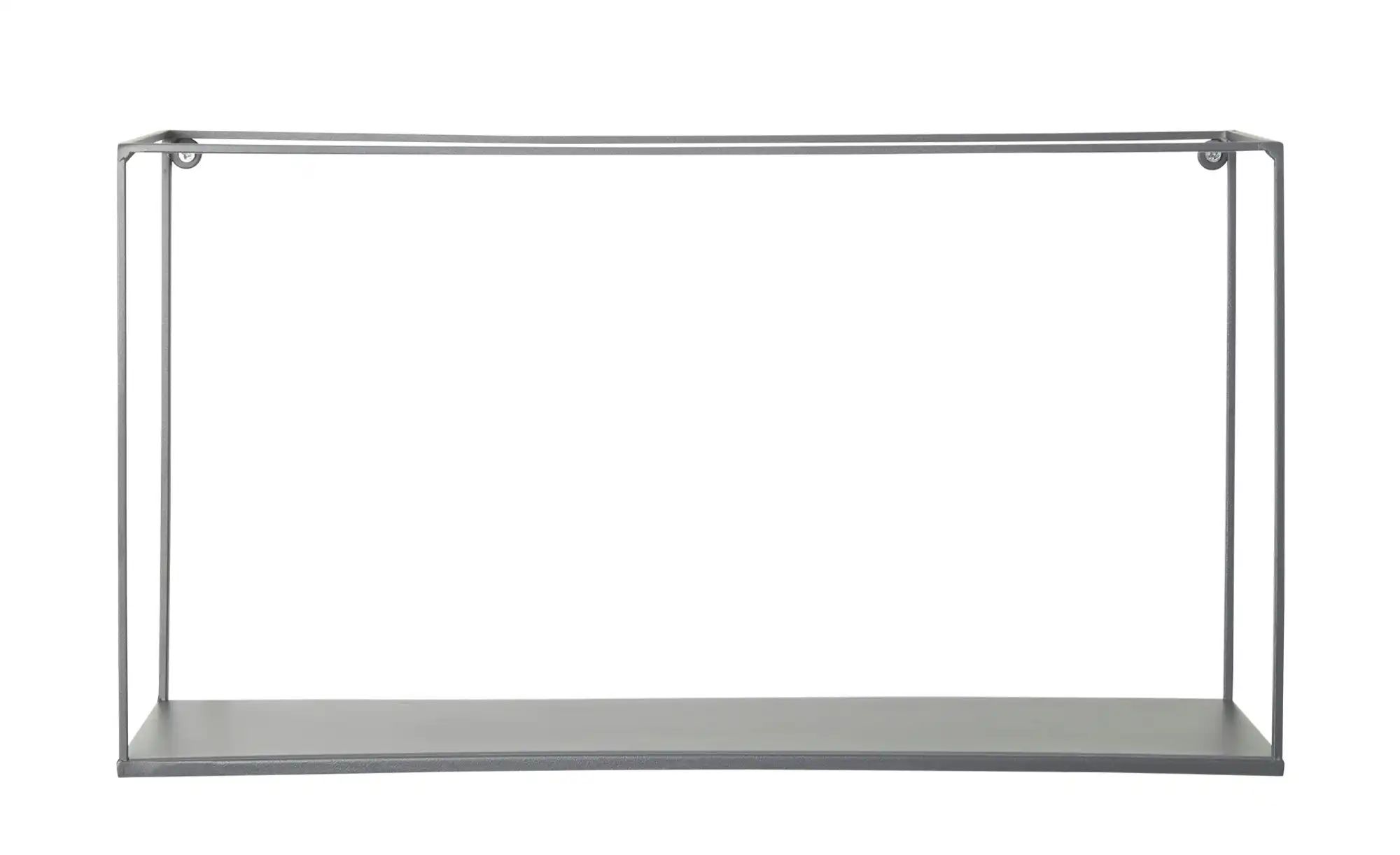 Thumbnail - Wandregal Toppo ¦ grau ¦ Maße (cm): B: 50 H: 27 T: 18.0 Regale > Wandregale - Höffner