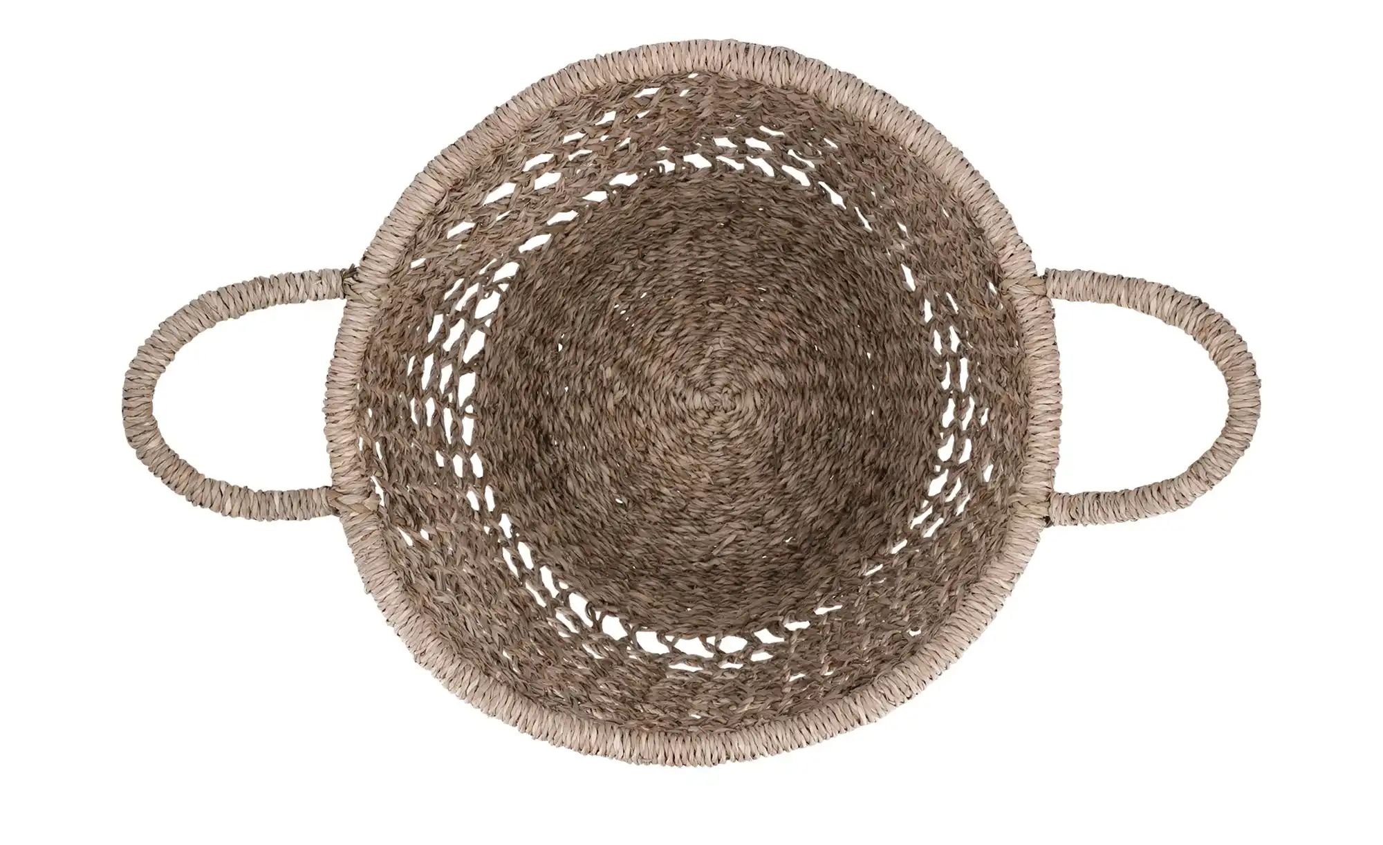 Thumbnail - Aufbewahrungskorb ¦ braun ¦ Seegras ¦ Maße (cm): H: 37 Ø: 30 Aufbewahrung > Körbe - Höffner