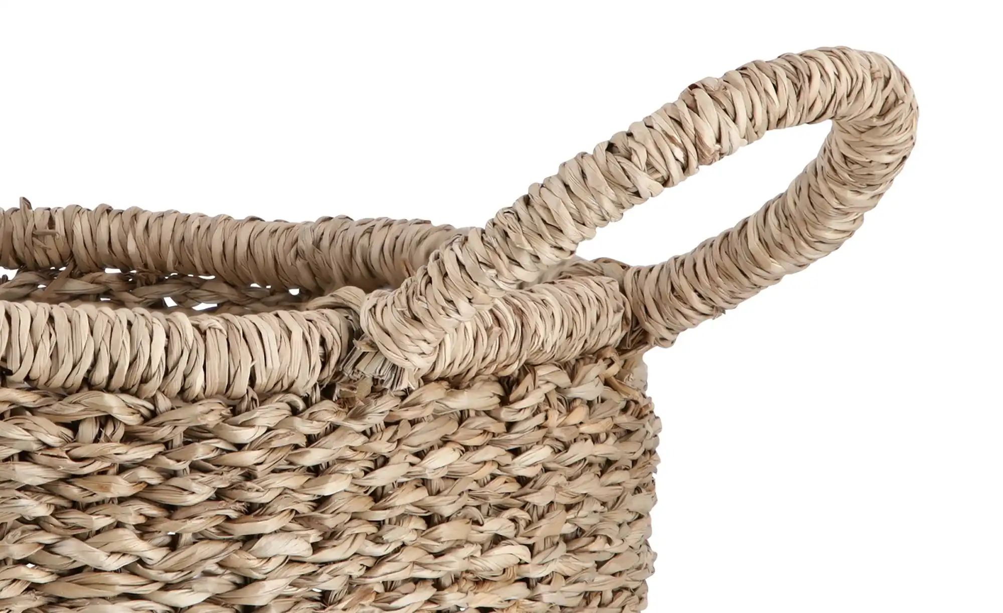 Thumbnail - Aufbewahrungskorb ¦ braun ¦ Seegras ¦ Maße (cm): H: 37 Ø: 30 Aufbewahrung > Körbe - Höffner