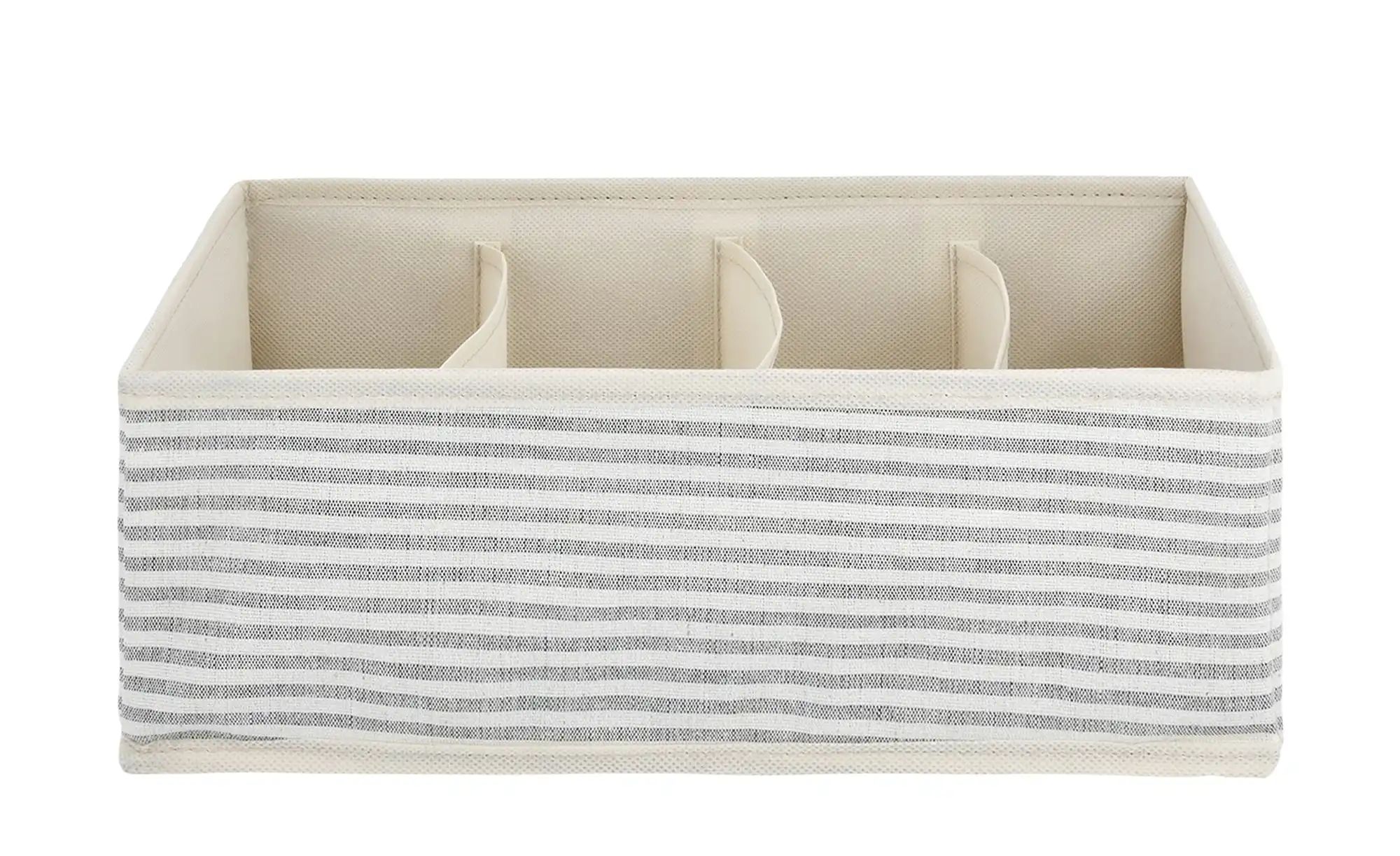 Thumbnail - Aufbewahrungsbox mit Fächer ¦ mehrfarbig ¦ Polyester,Baumwolle ¦ Maße (cm): B: 30 H: 11 T: 15.0 Aufbewahrung > Aufbewa...