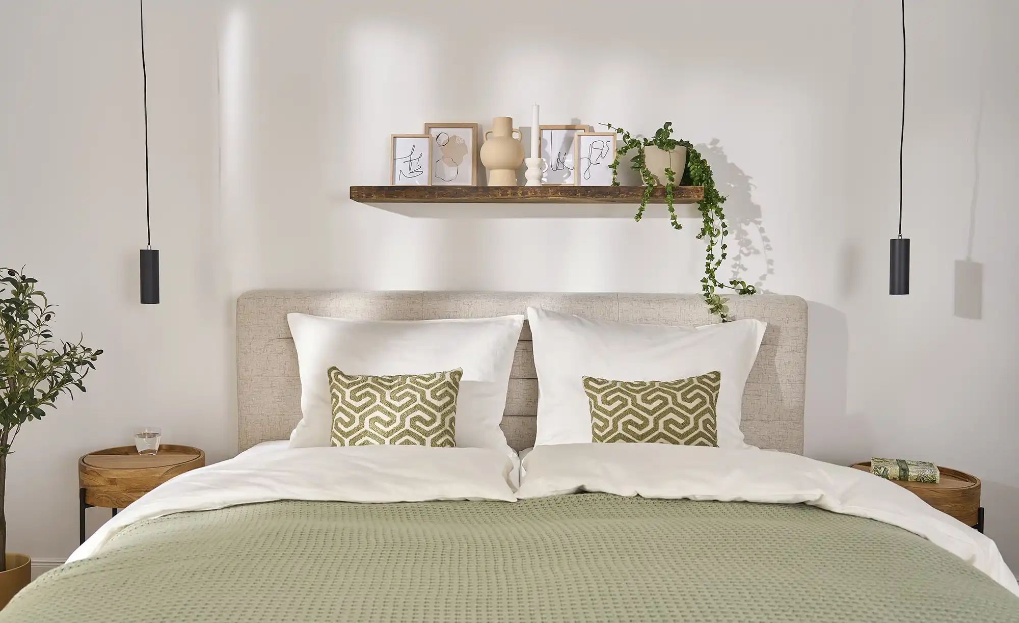 Wandbord mit Baumkante  Farini ¦ holzfarben ¦ Maße (cm): B: 118 H: 4,6 T: 2 günstig online kaufen