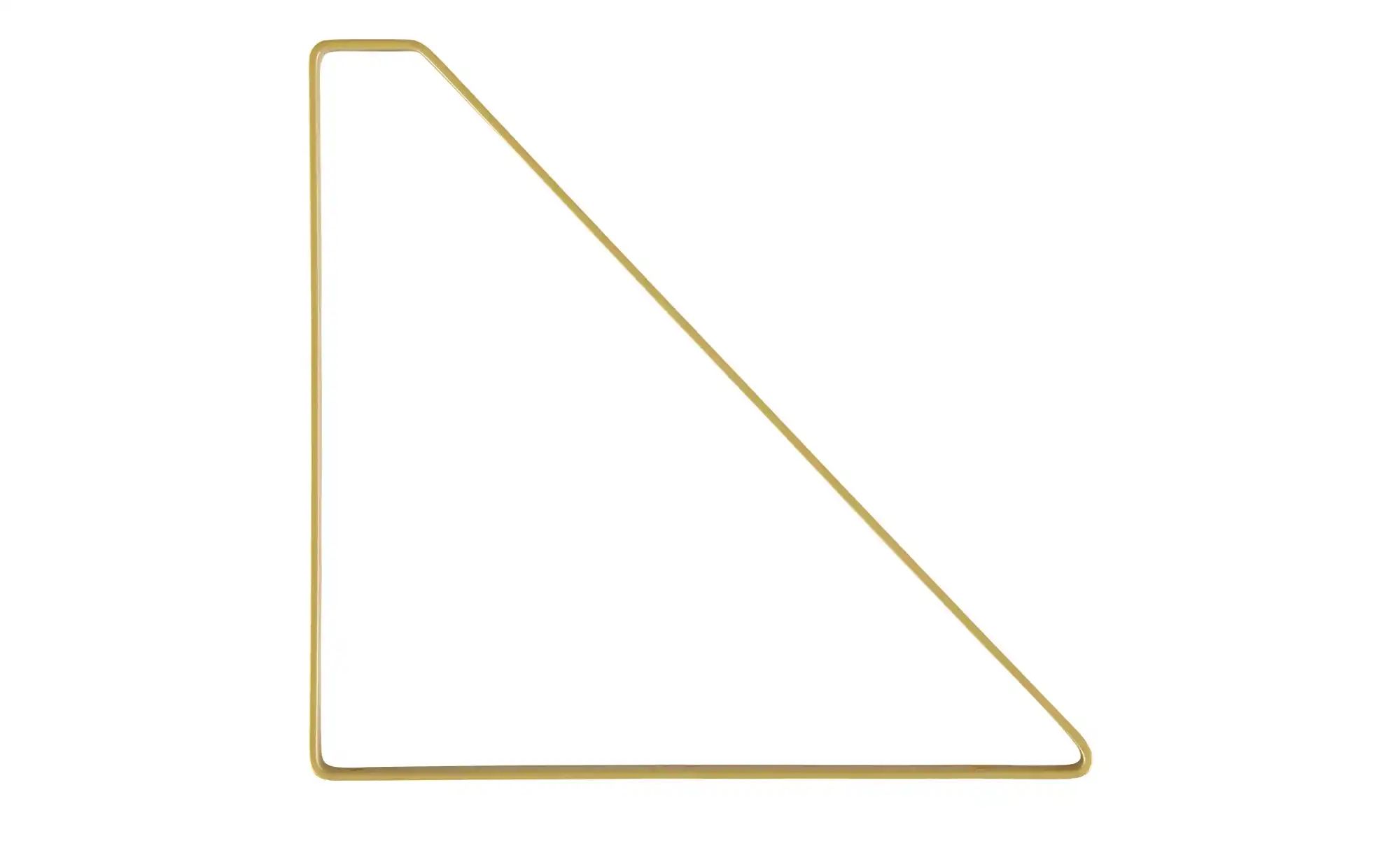 Thumbnail - Bodenträger  2er-Set  Scaffale ¦ gold ¦ Maße (cm): H: 24 T: 25.5 Sonstiges Zubehör - Höffner