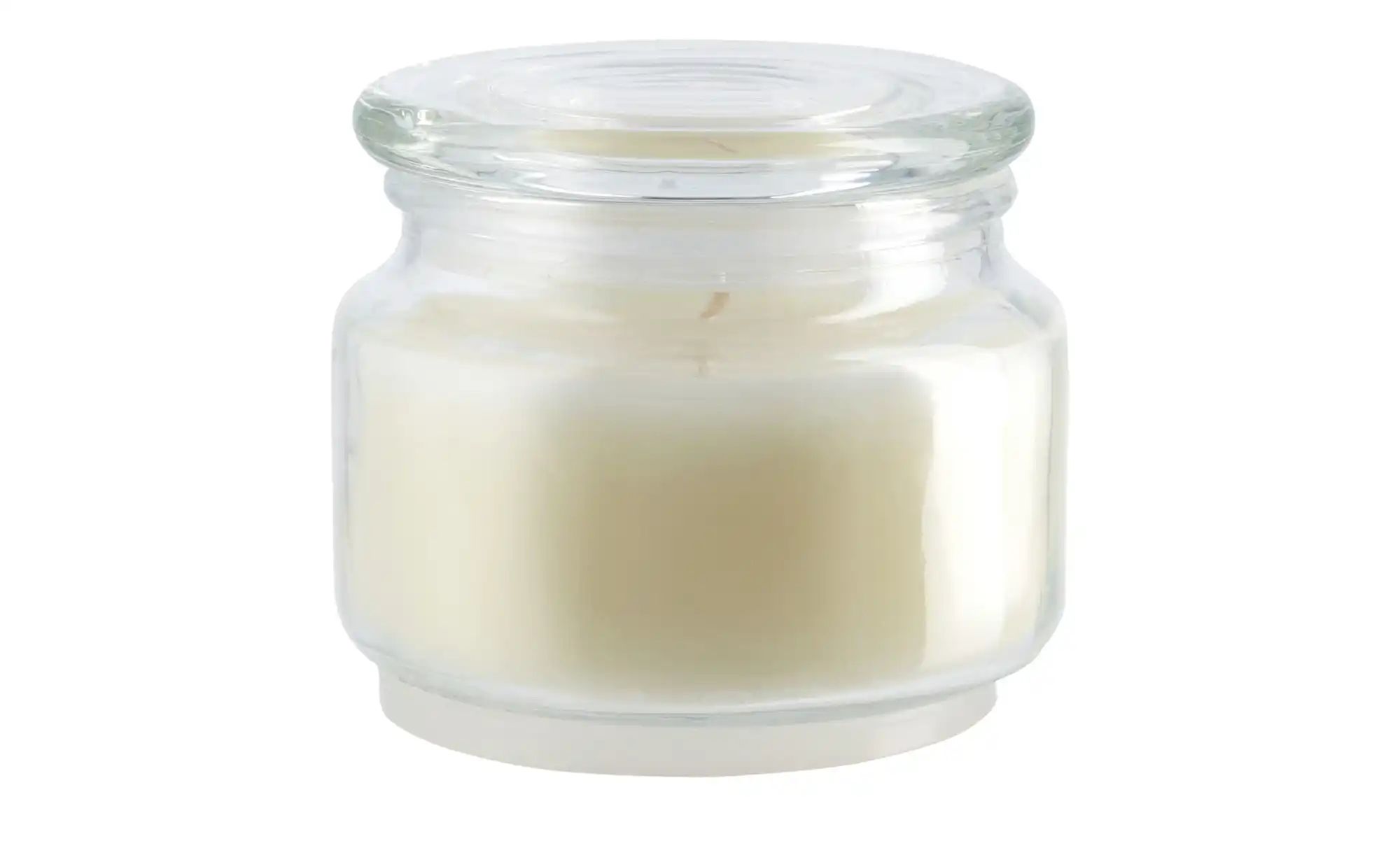 Kerze im Glas   ¦ creme ¦ Wachs,Glas ¦ Maße (cm): H: 8,5  Ø: 9.8 Accessoire günstig online kaufen