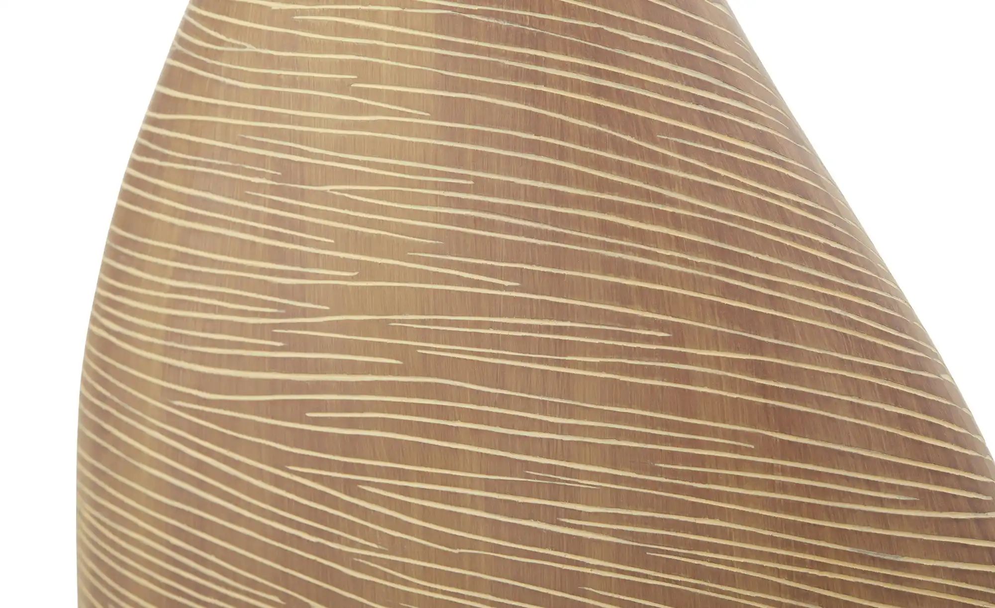 Deko Vase  Modern ¦ braun ¦ Polyresin (Kunstharz) ¦ Maße (cm): B: 30,5 H: 7 günstig online kaufen