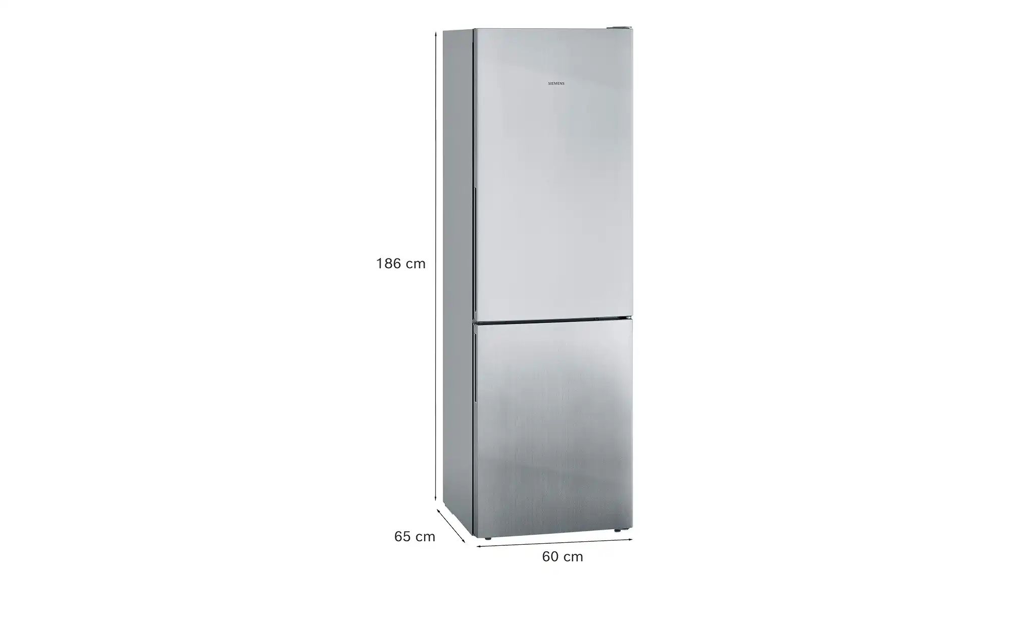 SIEMENS Kühl-Gefrier-Kombination  KG36EALCA ¦ silber ¦ Glas,Kunststoff,Meta günstig online kaufen