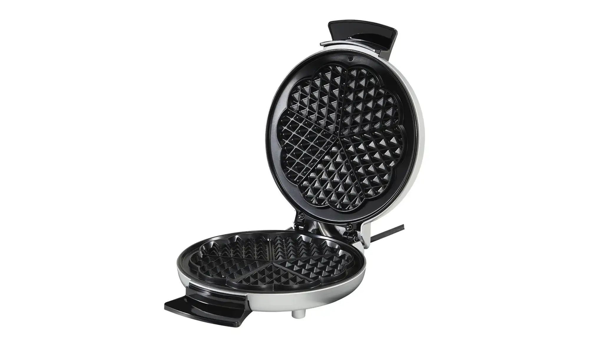 Thumbnail - KHG Waffeleisen  WM-1000SIS ¦ silber ¦ Kunststoff,Metall lackiert ¦ Maße (cm): B: 20,6 H: 7,5 T: 26.1 Elektrokleingeräte...