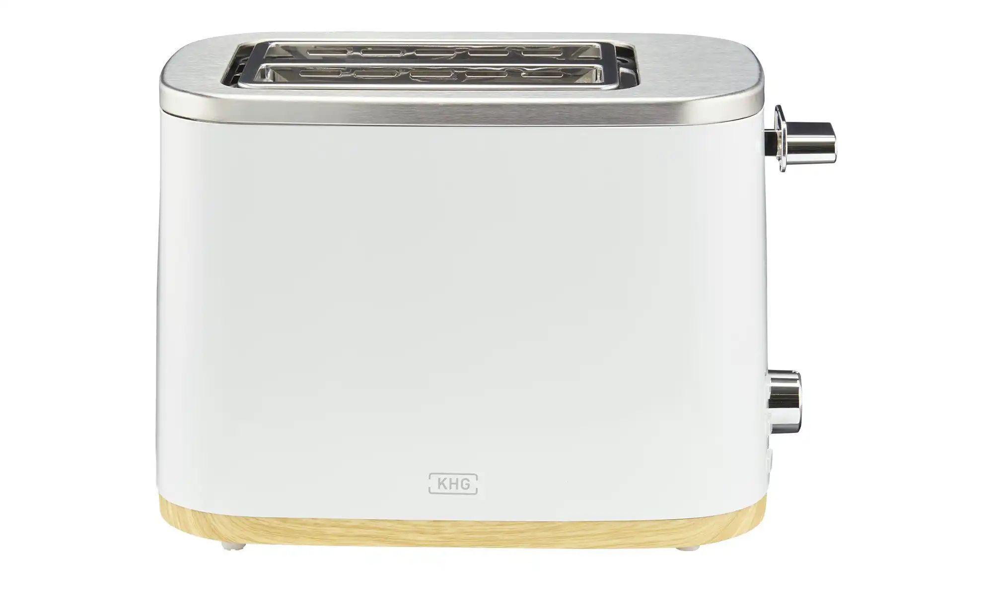 KHG Toaster  TO-810 WWD ¦ weiß ¦ Metall lackiert,Kunststoff ¦ Maße (cm): B: günstig online kaufen