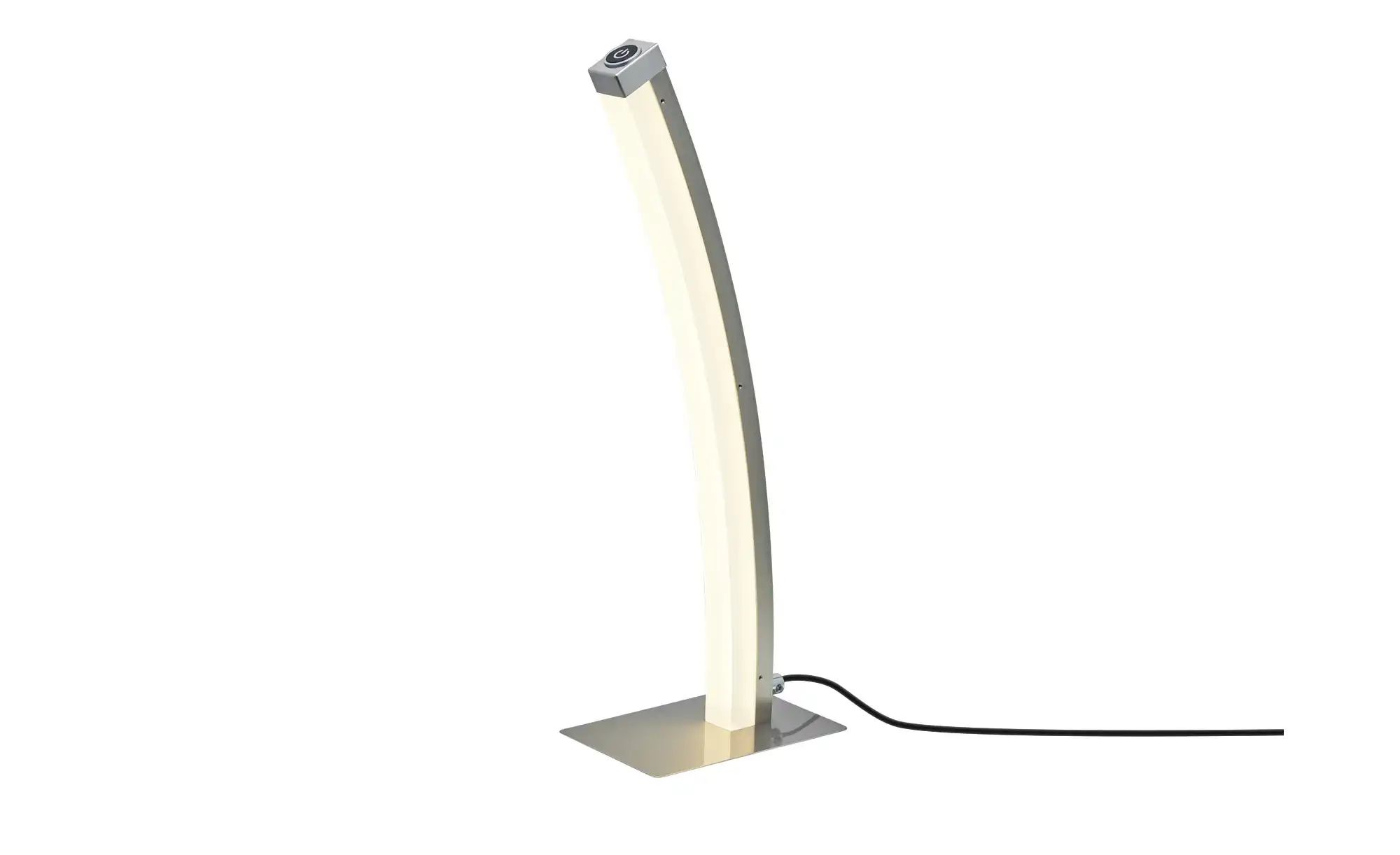Wofi LED-Tischleuchte, nickel matt mit 3-Stufen-Dimmer ¦ silber Lampen & Leuchten > Innenleuchten > Tischlampen - Höffner