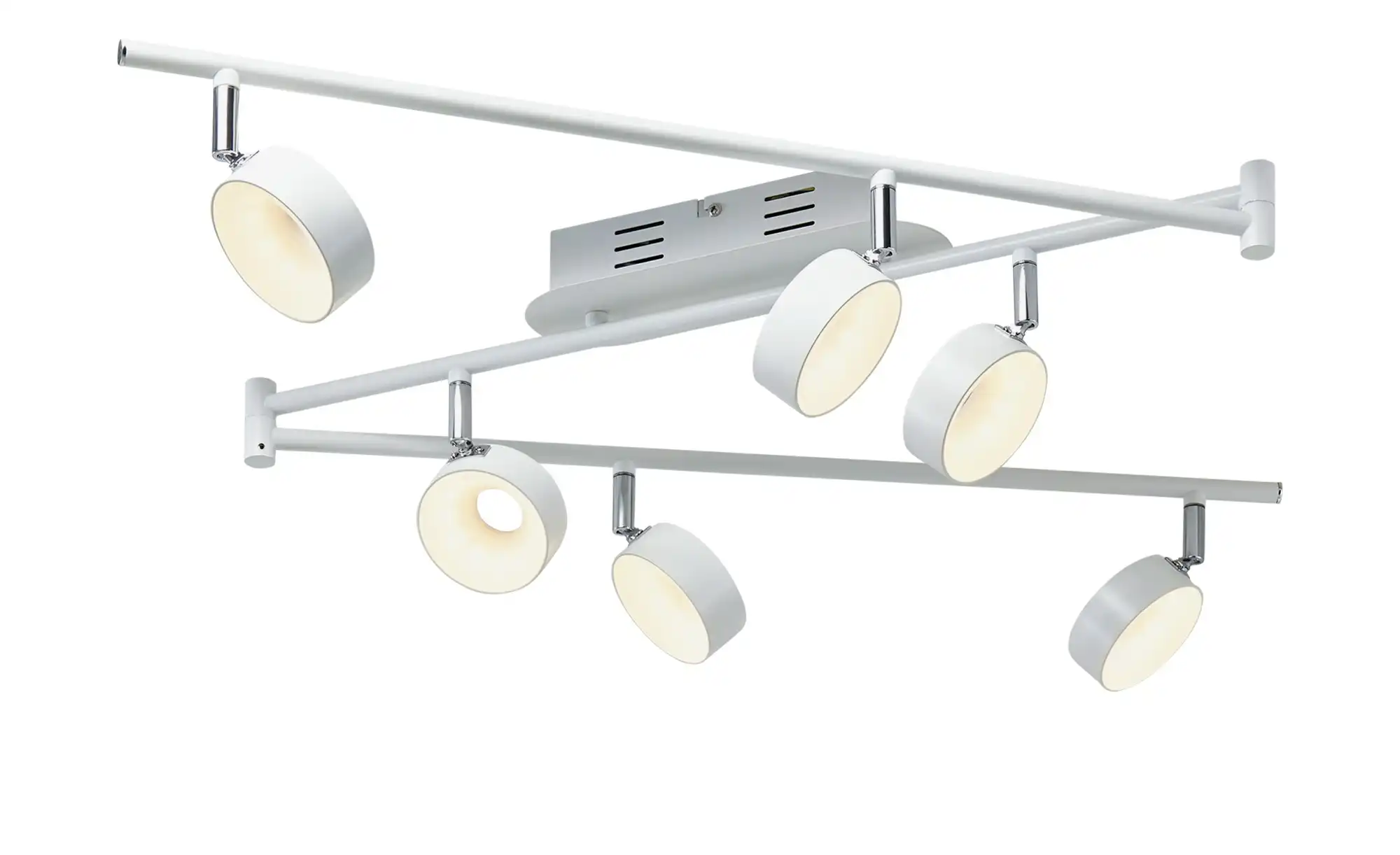 KHG LED-Spot, 6-flammig weiß ¦ weiß Lampen & Leuchten > Innenleuchten > Deckenleuchten - Höffner