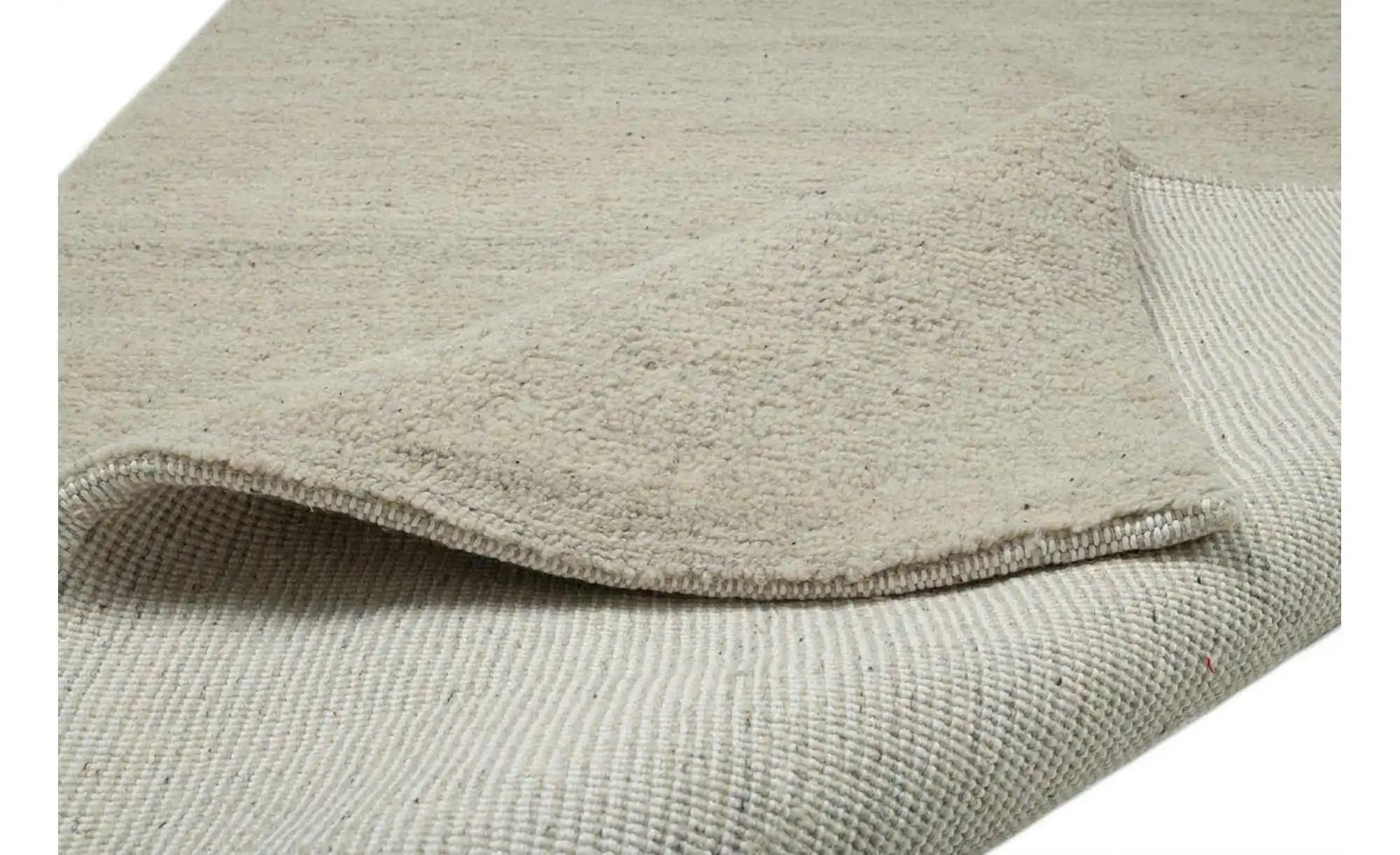 THEKO Berberteppich  Hadj ¦ beige ¦ Wolle ¦ Maße (cm): B: 90 H: 2,5 Teppich günstig online kaufen