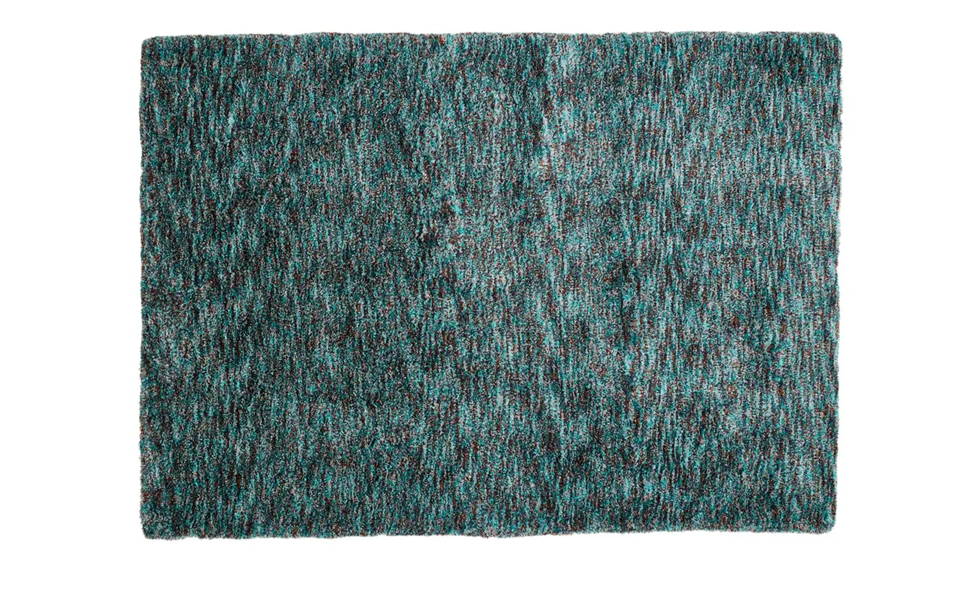 Tuft-Teppich  Wellness ¦ türkis/petrol ¦ 100 % Polyester, Synthethische Fasern ¦ Maße (cm): B: 70 Teppiche > Wohnteppiche > Hochflorteppiche - Höffner