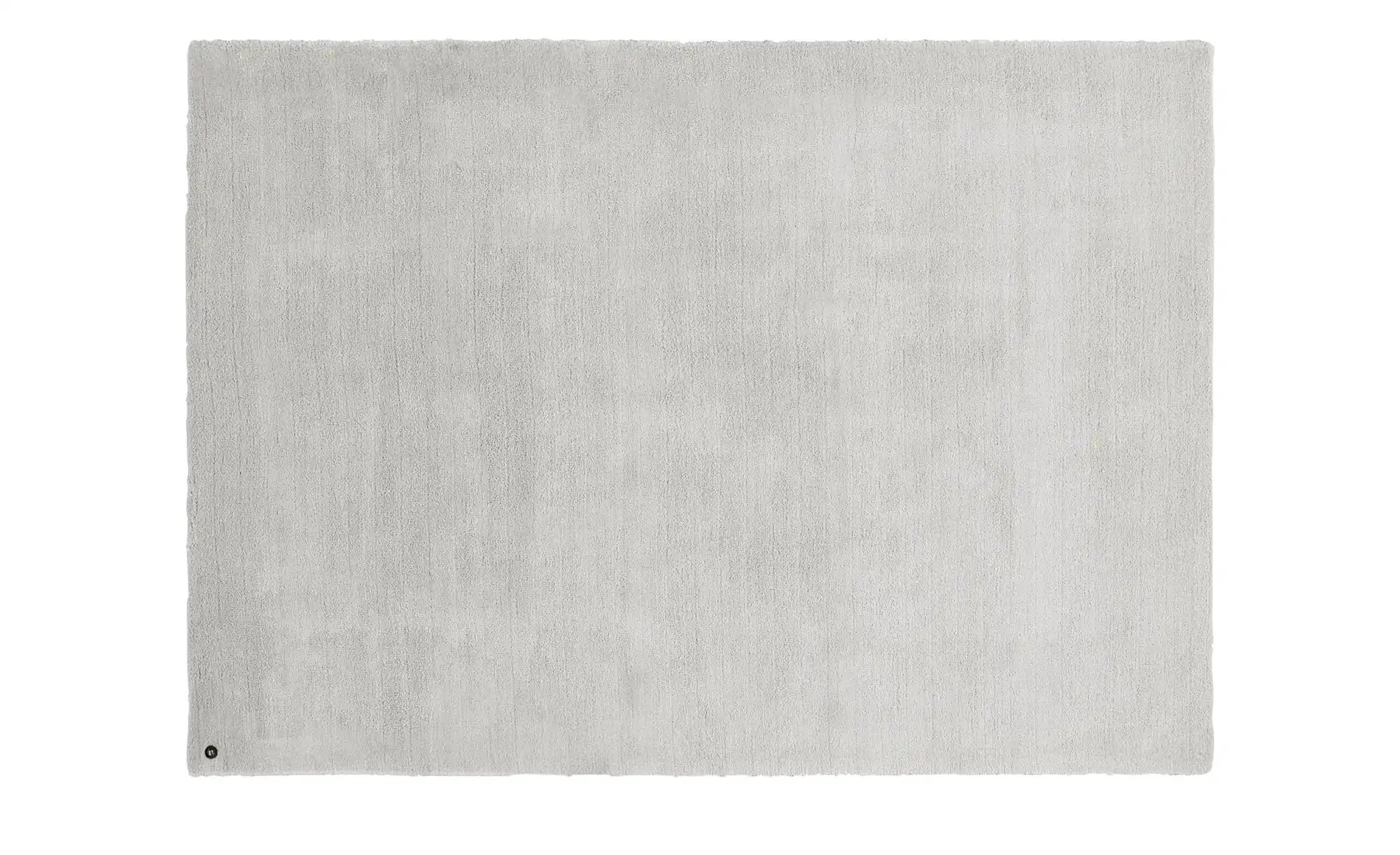 Tom Tailor Kurzflorteppich  Powder ¦ silber ¦ 100 % Polyester, Synthethische Fasern ¦ Maße (cm): B: 160 Teppiche > Wohnteppiche > Einfarbige Teppiche - Höffner
