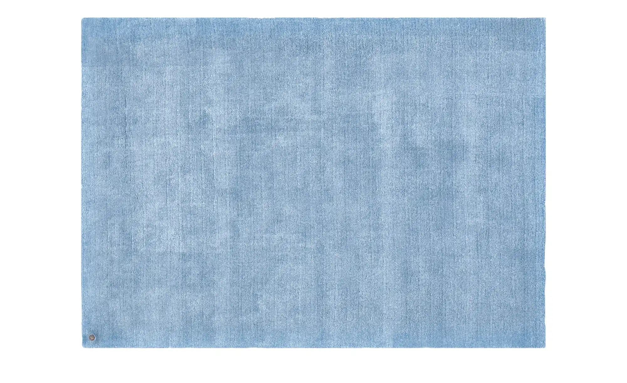 Tom Tailor Kurzflorteppich  Powder ¦ blau ¦ 100 % Polyester, Synthethische Fasern ¦ Maße (cm): B: 140 Teppiche > Wohnteppiche > Einfarbige Teppiche - Höffner