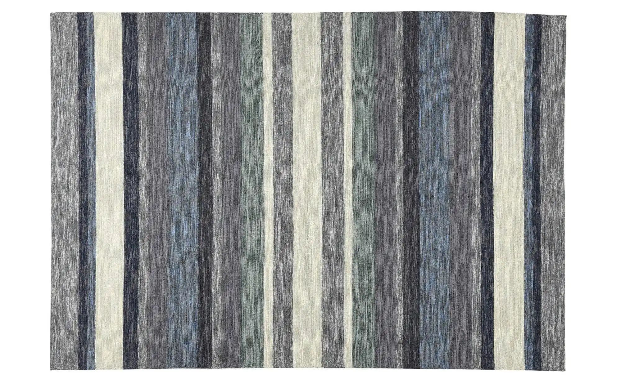 In-und Outdoor-Teppich  Rosetta ¦ blau ¦ Synthetische Fasern ¦ Maße (cm): B günstig online kaufen