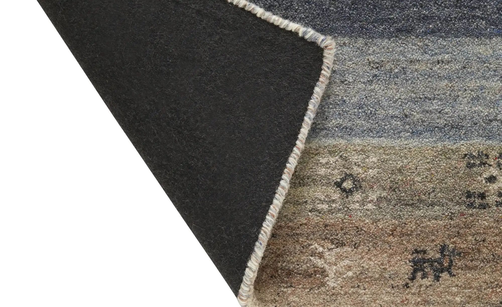 Kurzflorteppich  Uvita Noir ¦ mehrfarbig ¦ Wolle ¦ Maße (cm): B: 140 Teppic günstig online kaufen